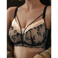 Gianna SoftFlex™ Lacy Minimizer Bra with Natural Separation & Mesh Sidewings Up to 38I