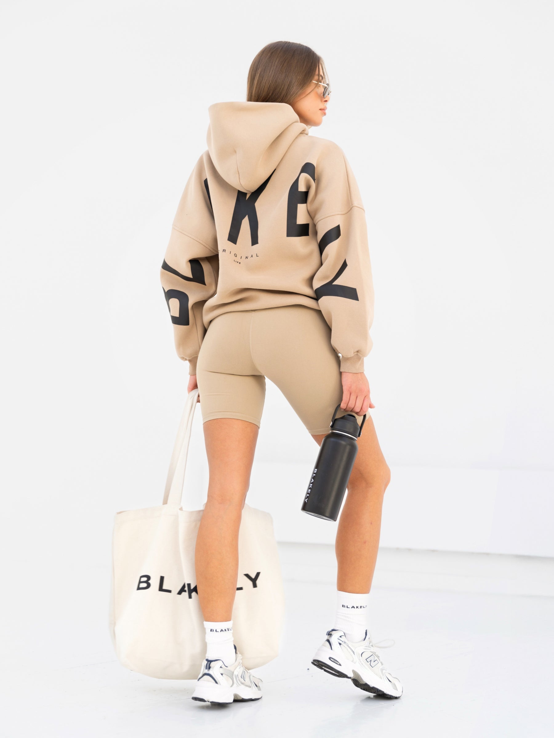 Isabel Oversized Hoodie - Tan