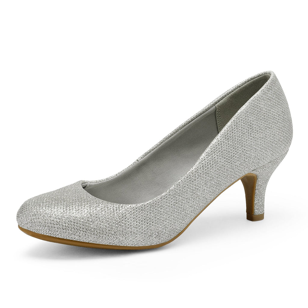 Bridal Low Heel Pump Shoes
