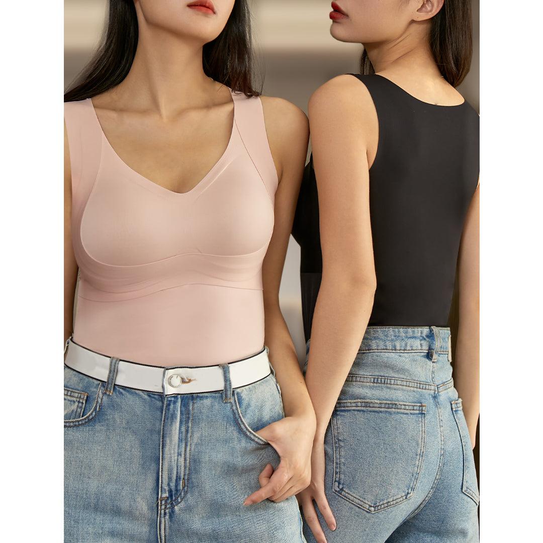 Holly Built-In Bra Natural Uplift Smoothing Tank Up to G cup