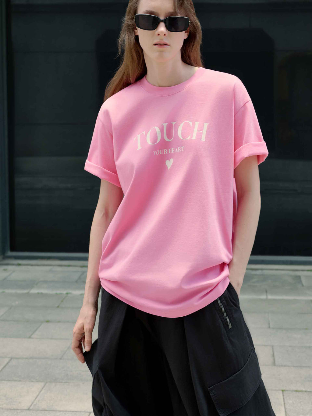 Sweetheart Print Cotton T-Shirt