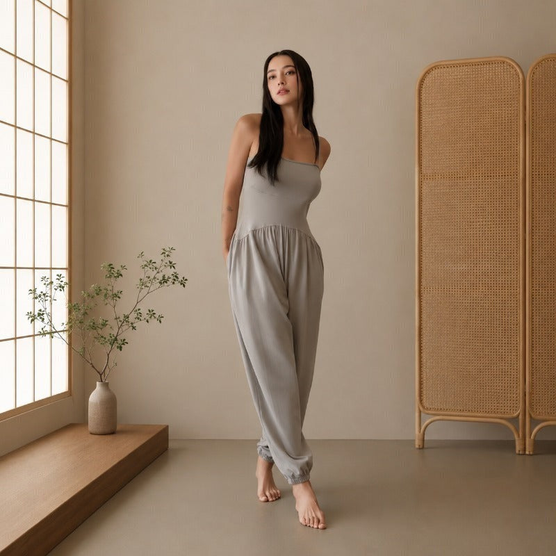 Airy Yoga Jumpsuit | Clean Fit & Effortless Movement