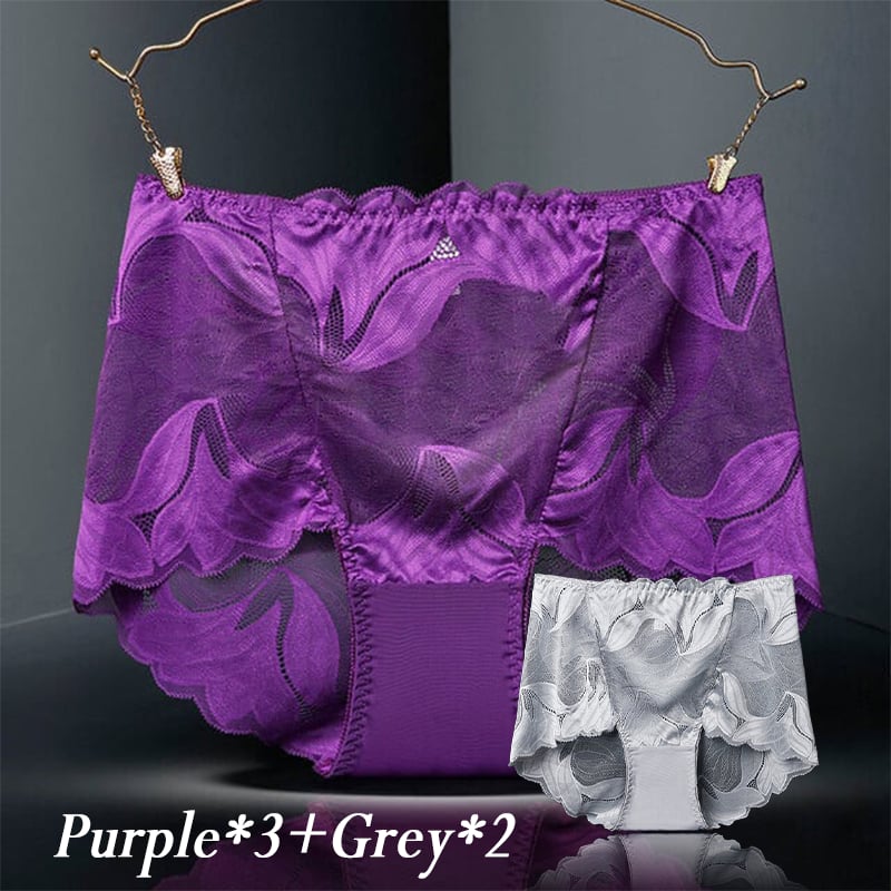 🔥Last Day 50% Off🔥LADIES SILK LACE HANDMADE UNDERWEAR (7PCS or 5PCS)