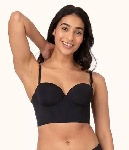 (🎁LAST DAY 49% OFF)😍Women's Full Bust and Full Figure Strapless Longline Bra✨BUY 2 GET EXTRA 20% OFF & FREE SHIPPING 🎁