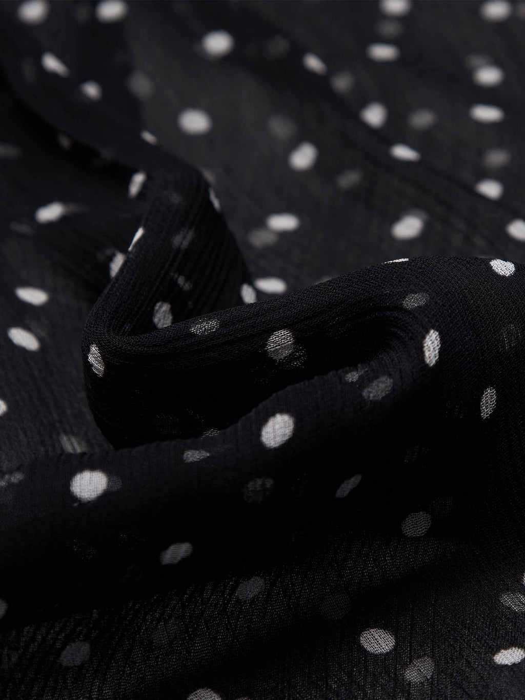 Irregular Hem Polka Dot Dress