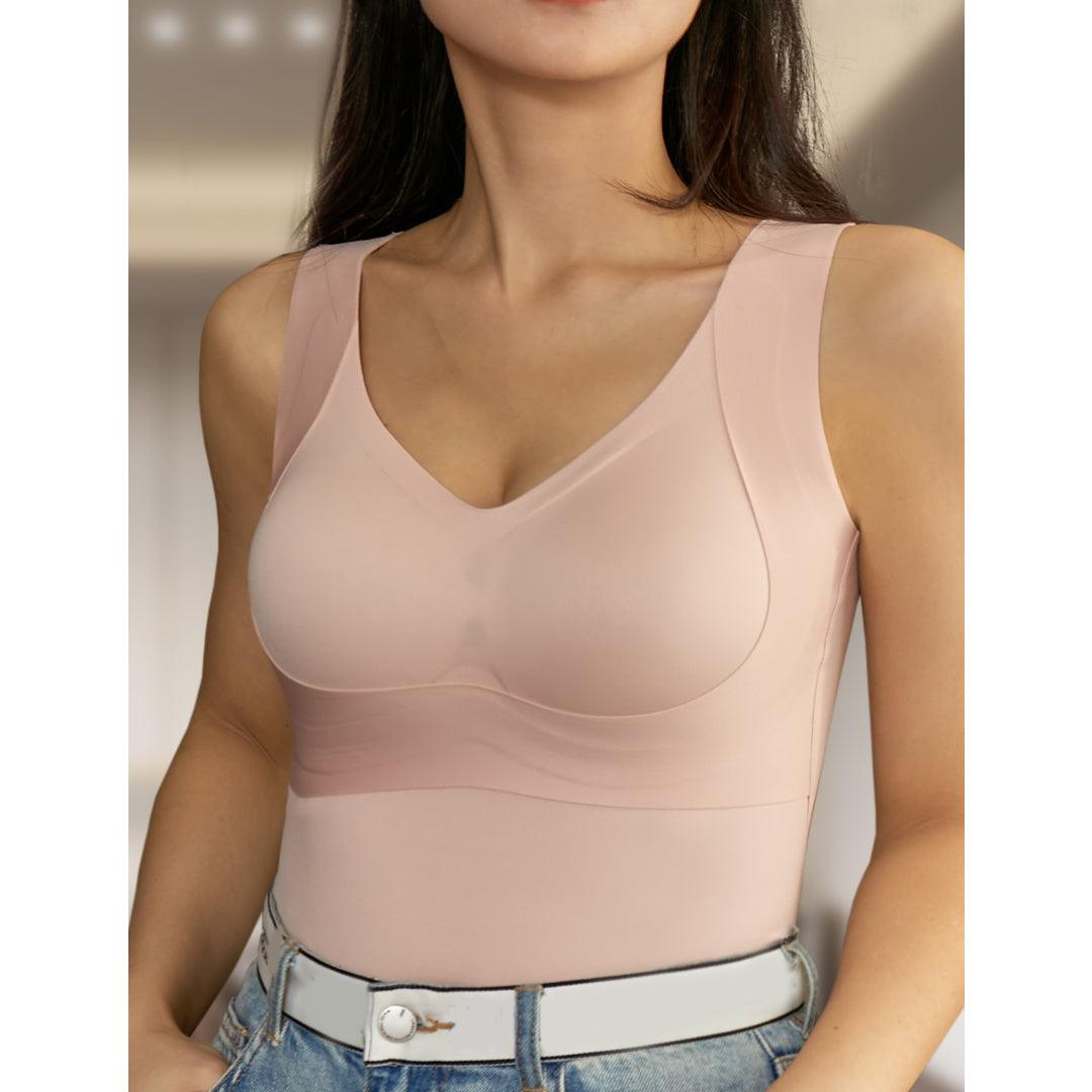 Holly Built-In Bra Natural Uplift Smoothing Tank Up to G cup