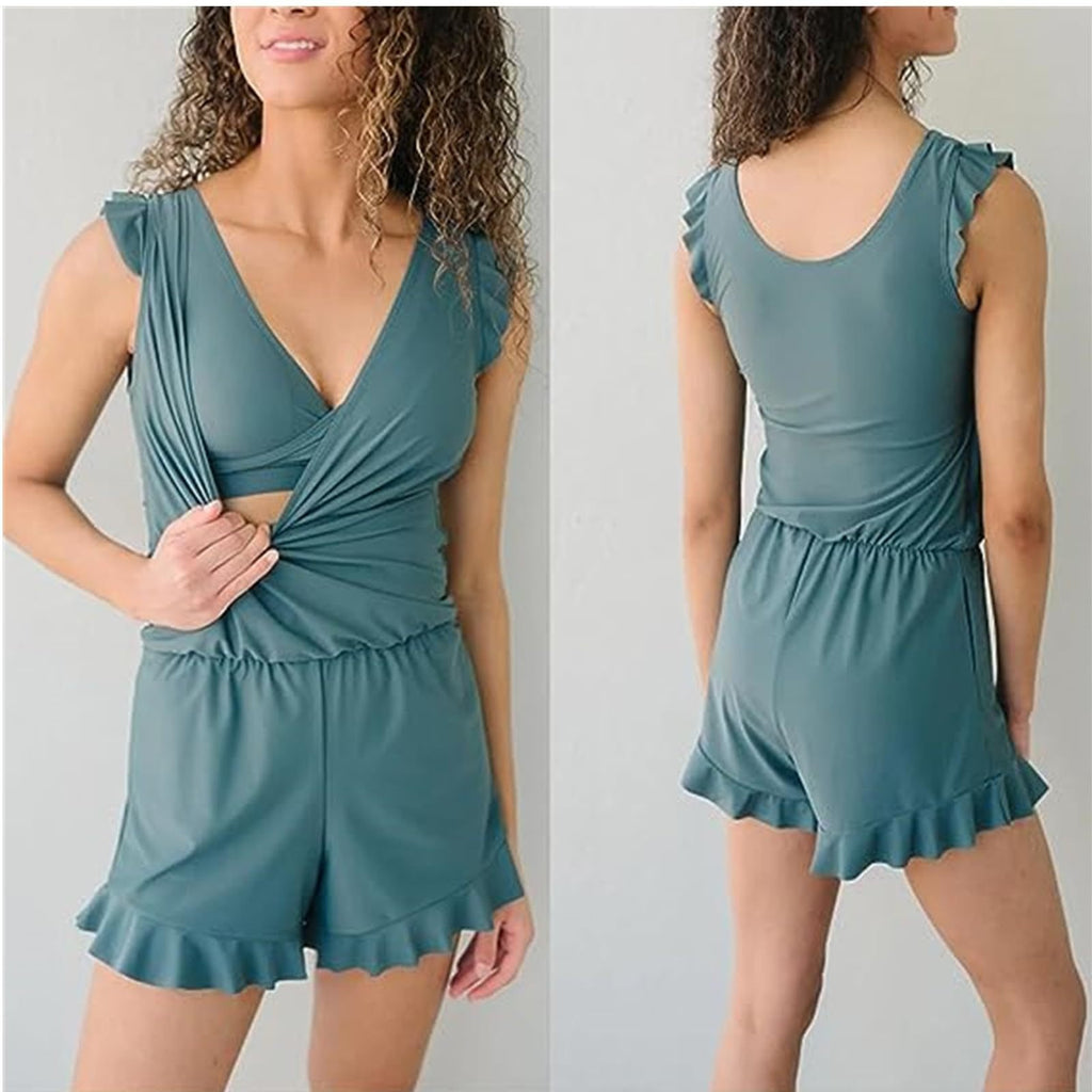 👙Swim Romper Three Separate Pieces with Bra (For All Girls!)💥 Buy 2 Free Shipping