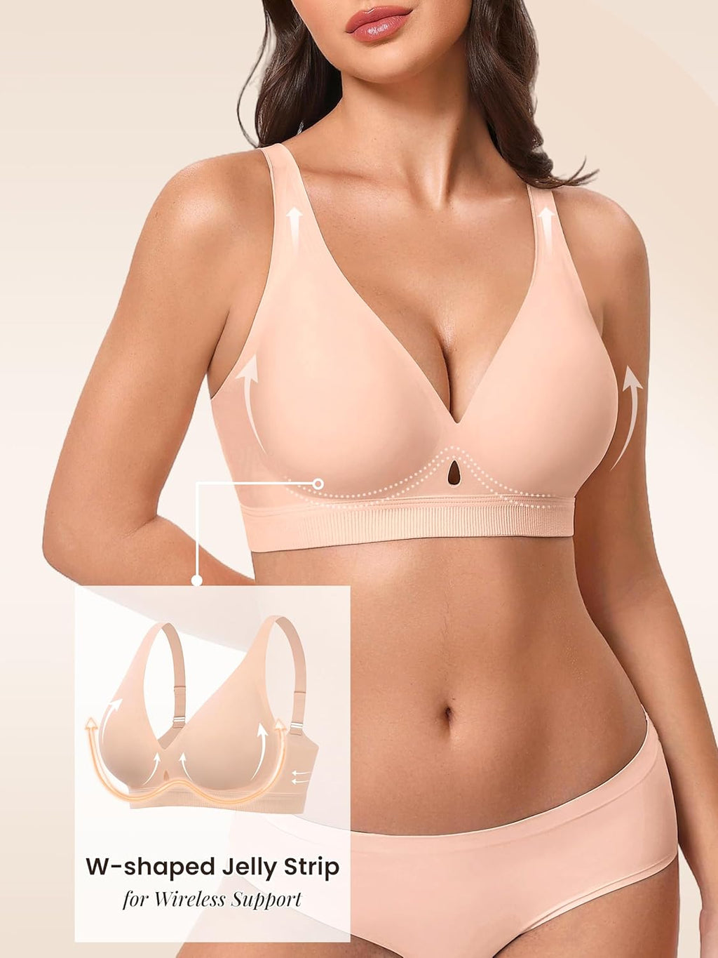 Wireless Bra Supportive No Underwire Bras