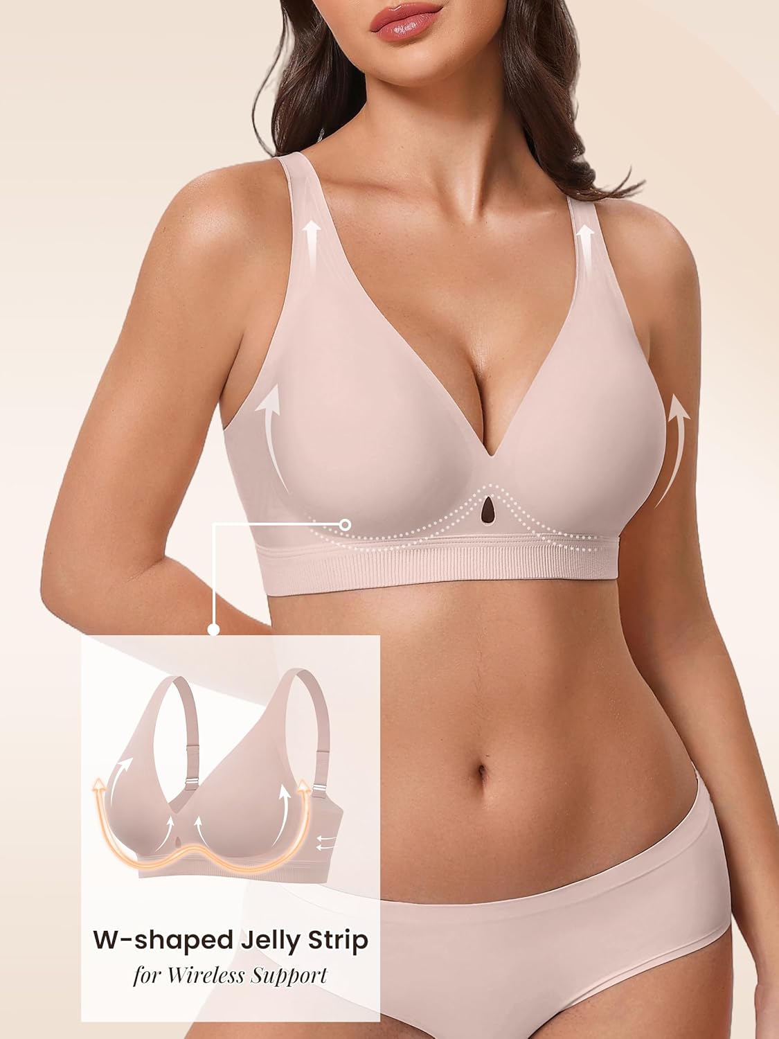Wireless Bra Supportive No Underwire Bras