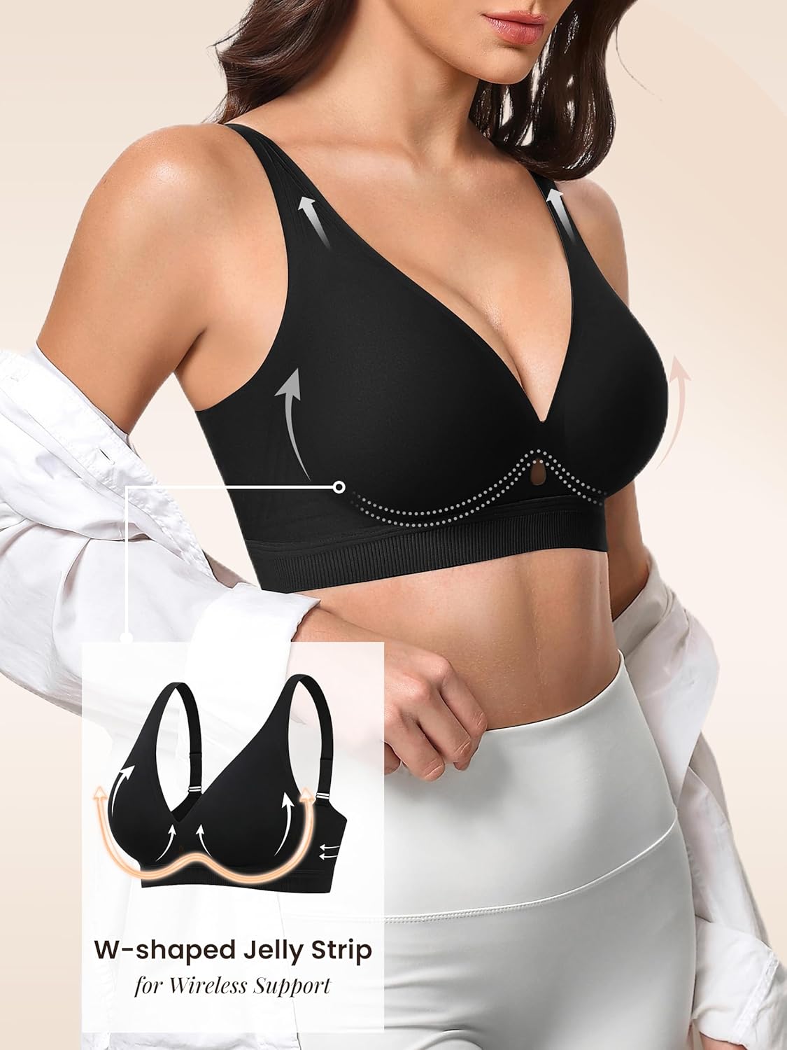 Wireless Bra Supportive No Underwire Bras