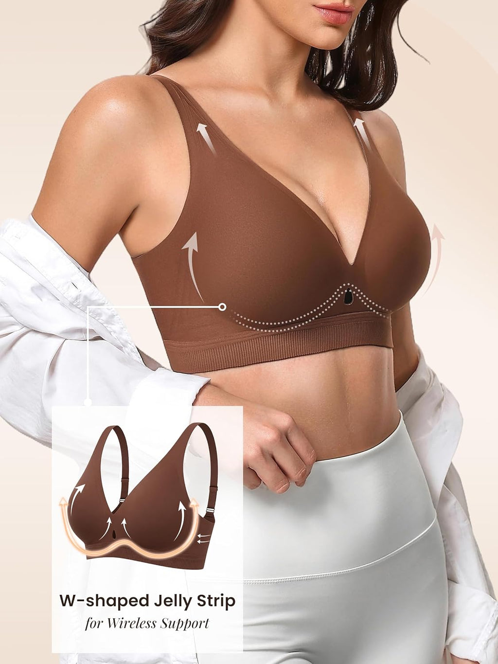 Wireless Bra Supportive No Underwire Bras