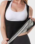 Sweat Shaper Women's Premium Workout Tank Top Slimming Polymer Sauna Vest