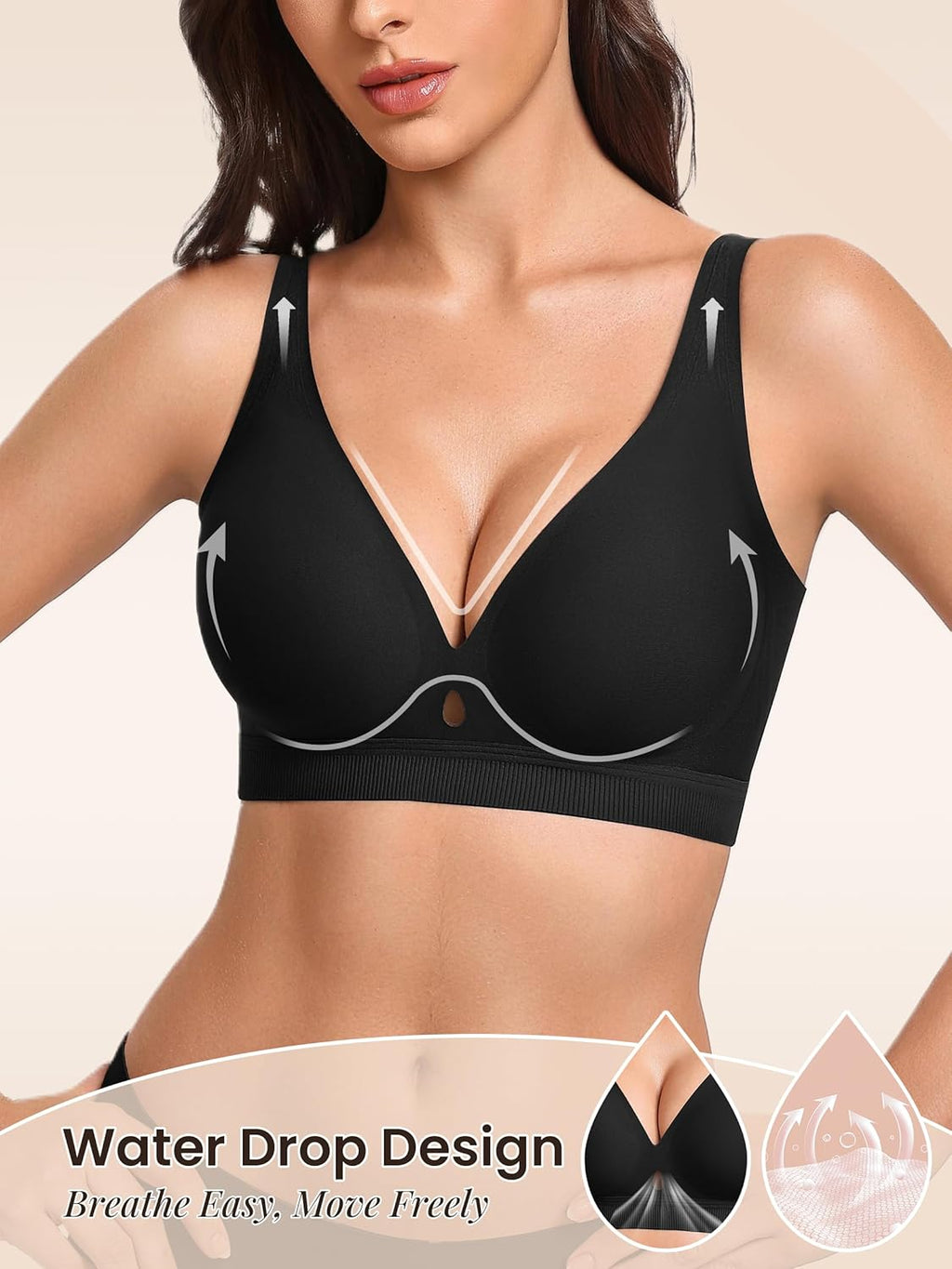 Wireless Bra Supportive No Underwire Bras