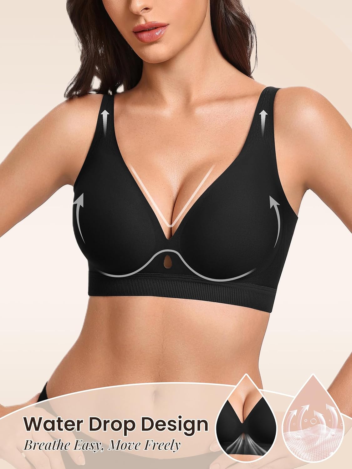 Wireless Bra Supportive No Underwire Bras