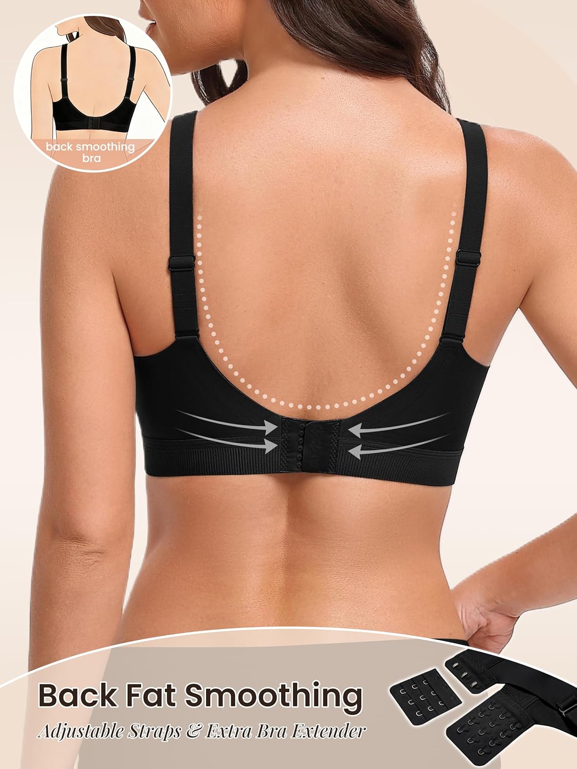 Wireless Bra Supportive No Underwire Bras