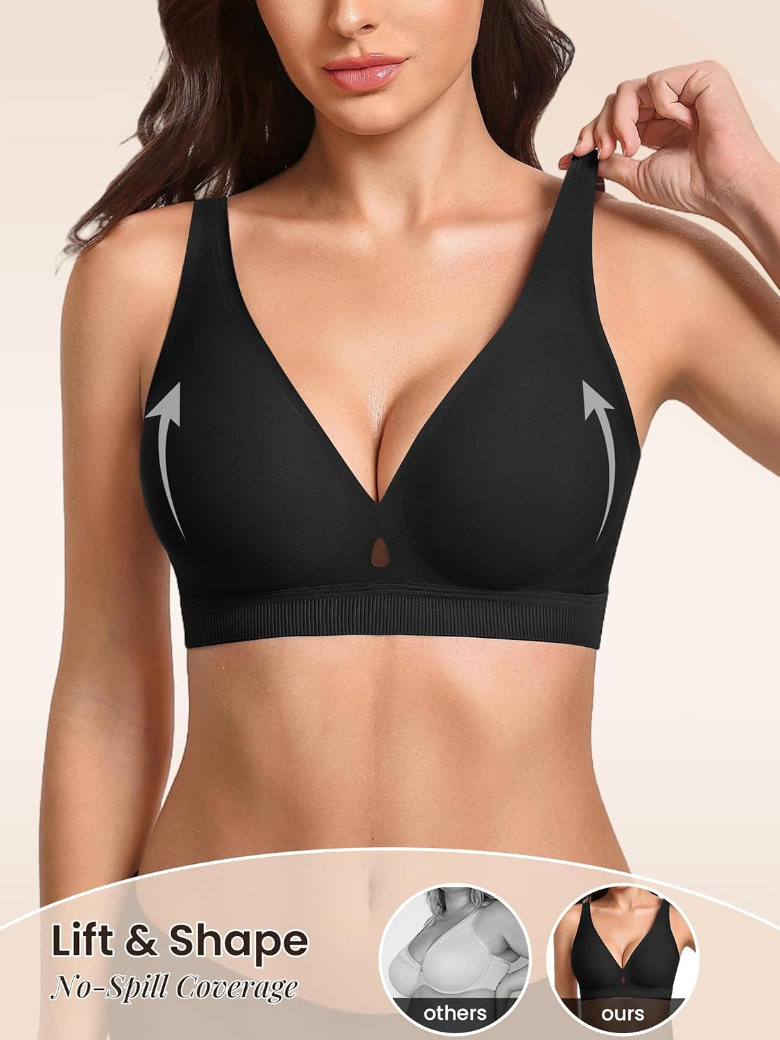 Wireless Bra Supportive No Underwire Bras