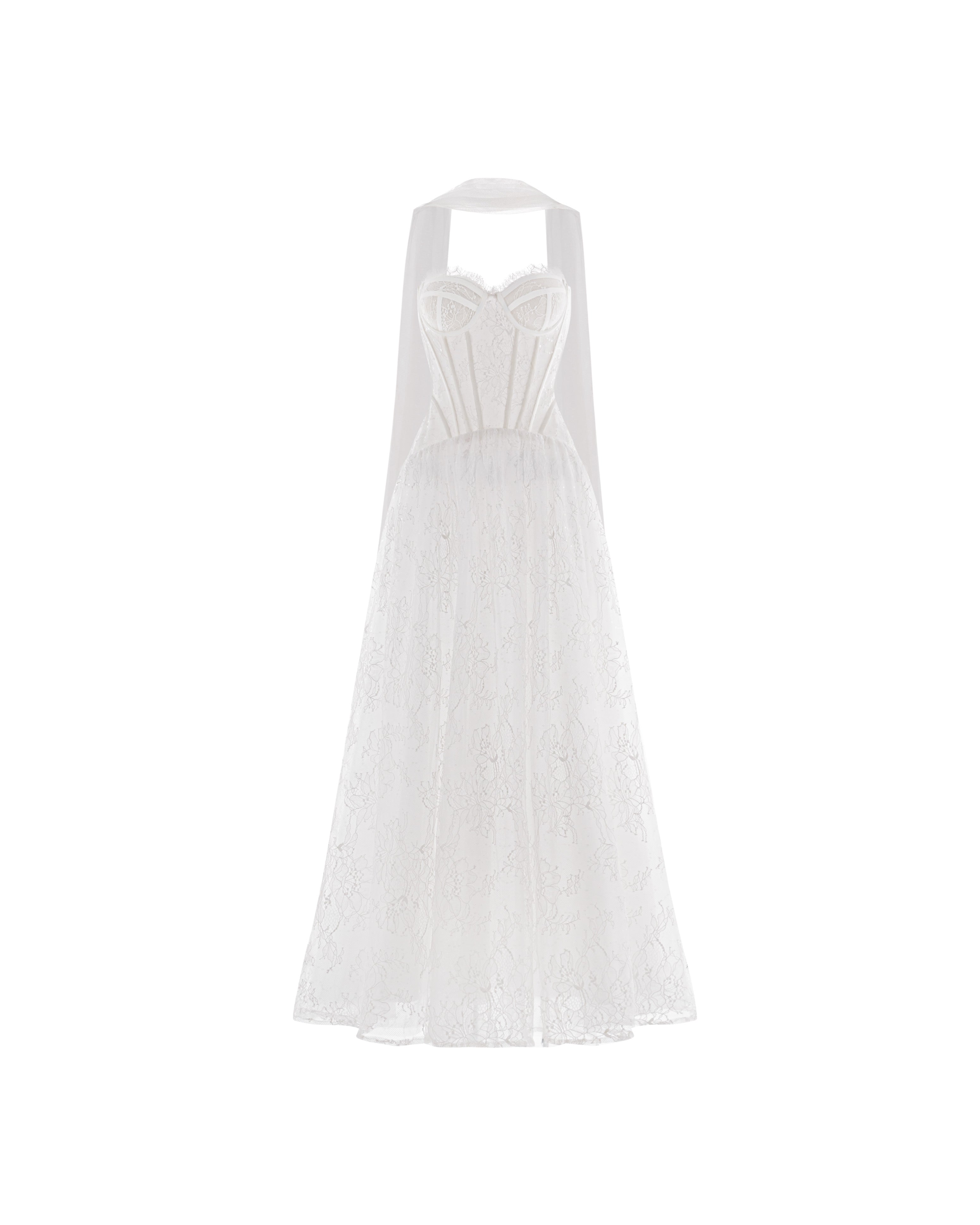 Rosaline Lace Corset Gown (Pre-Order 14 Days)