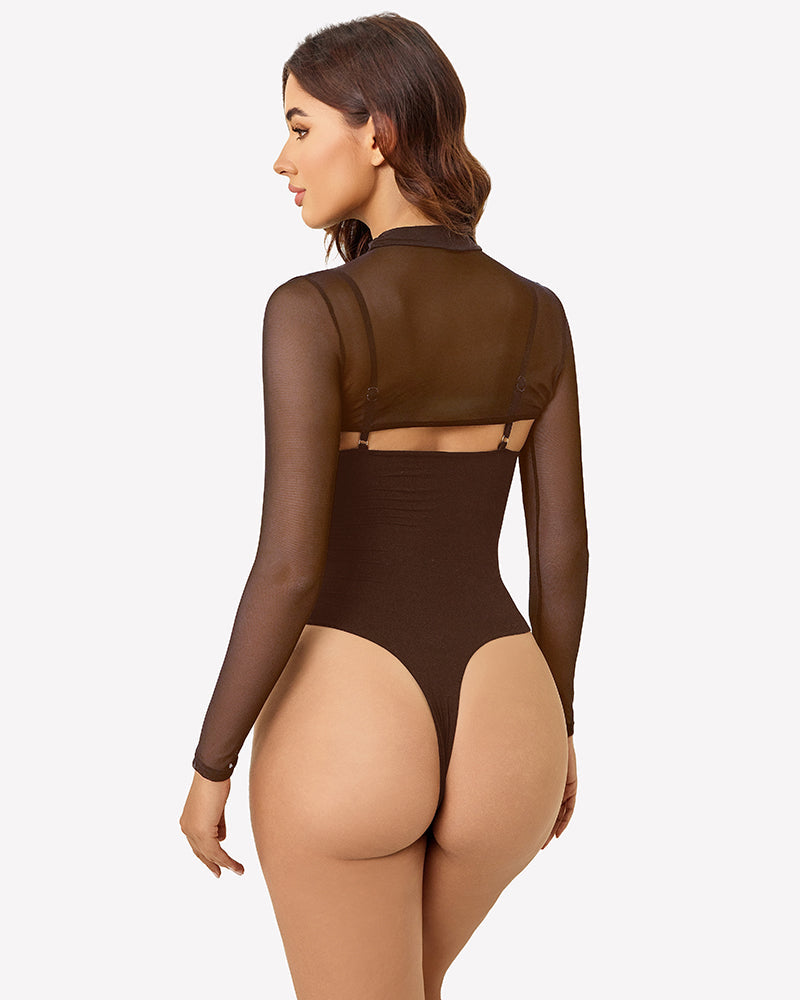 Long Sleeve Tops Bodysuits Two Piece Outfit
