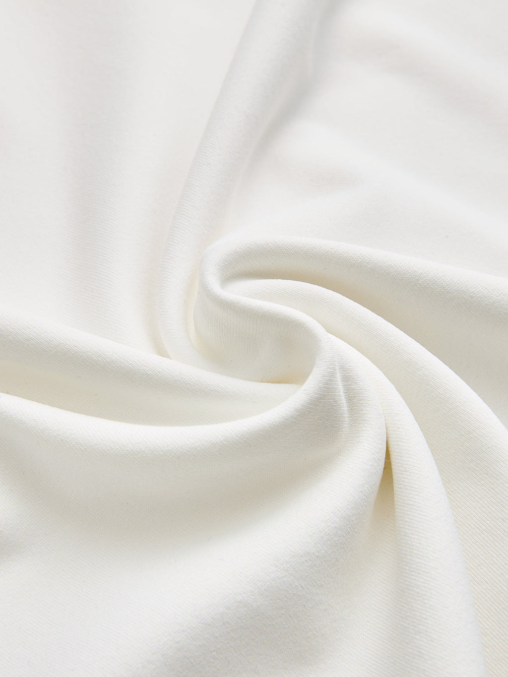 Cotton Off-Shoulder Ruched Long-Sleeve Top