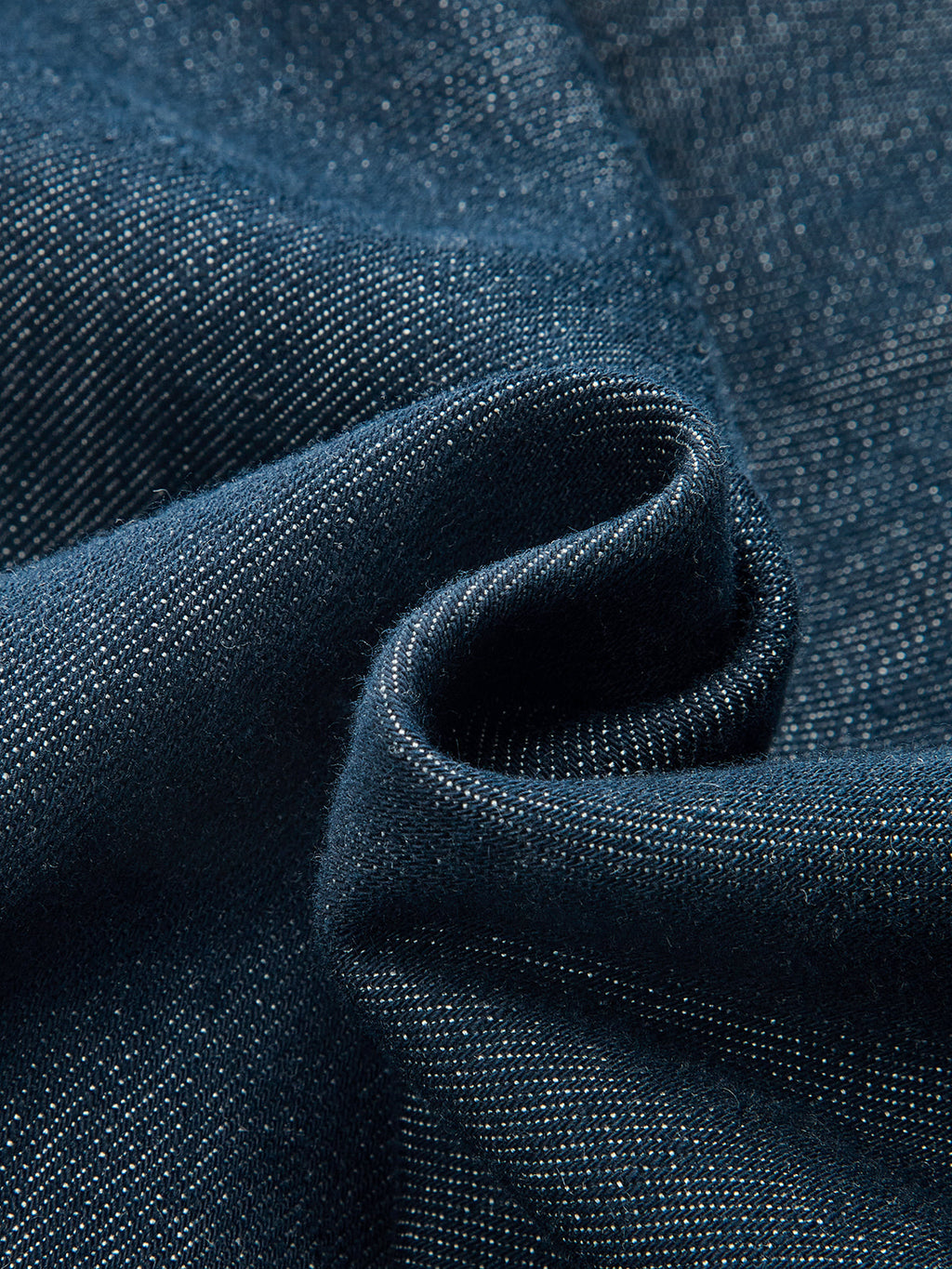 Mid-Waist Pleated Wide-Leg Jeans