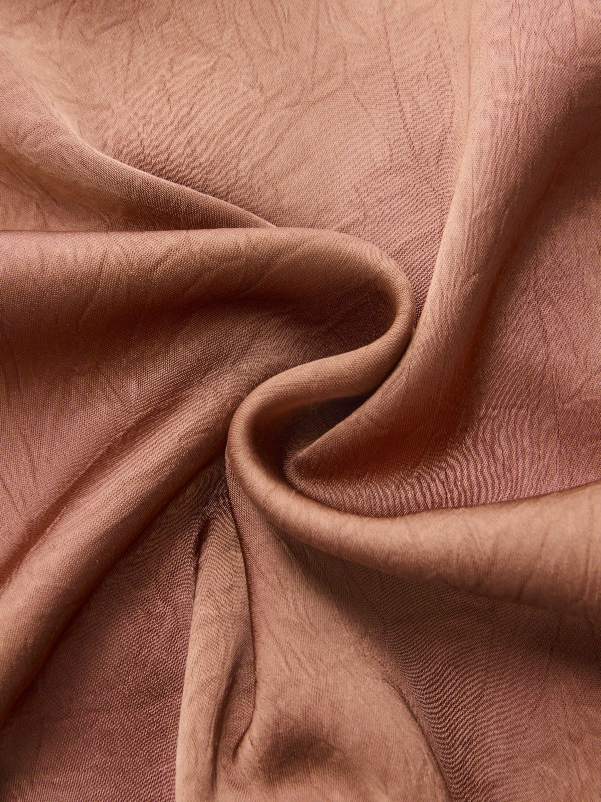 Tie-Waist Satin Wrap Cropped Blouse