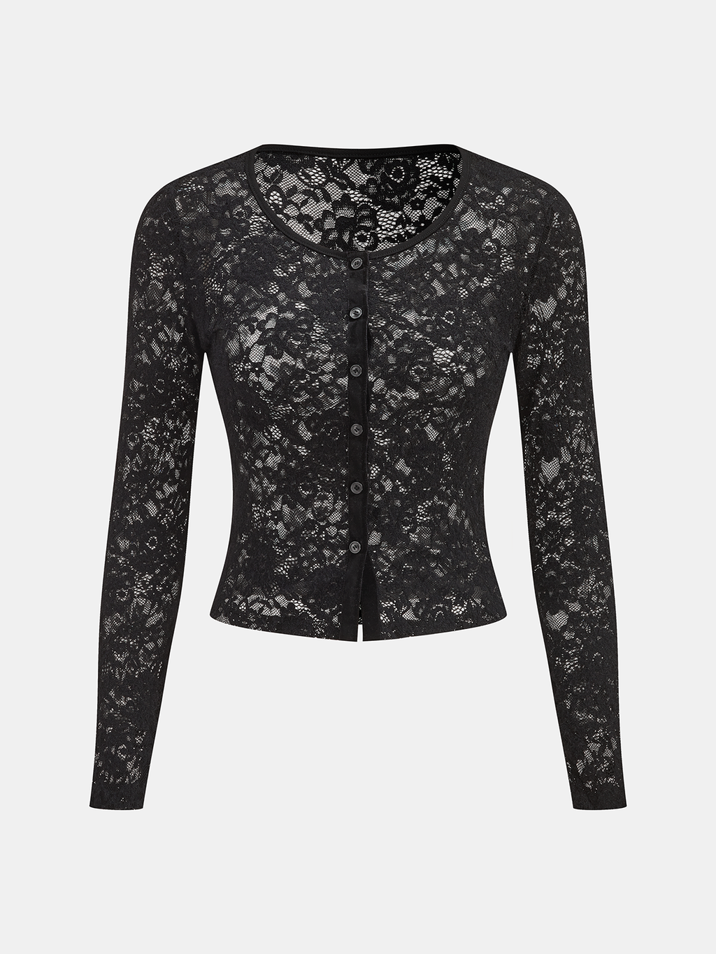 Lace Cami Top & Cardigan Two-Piece Set