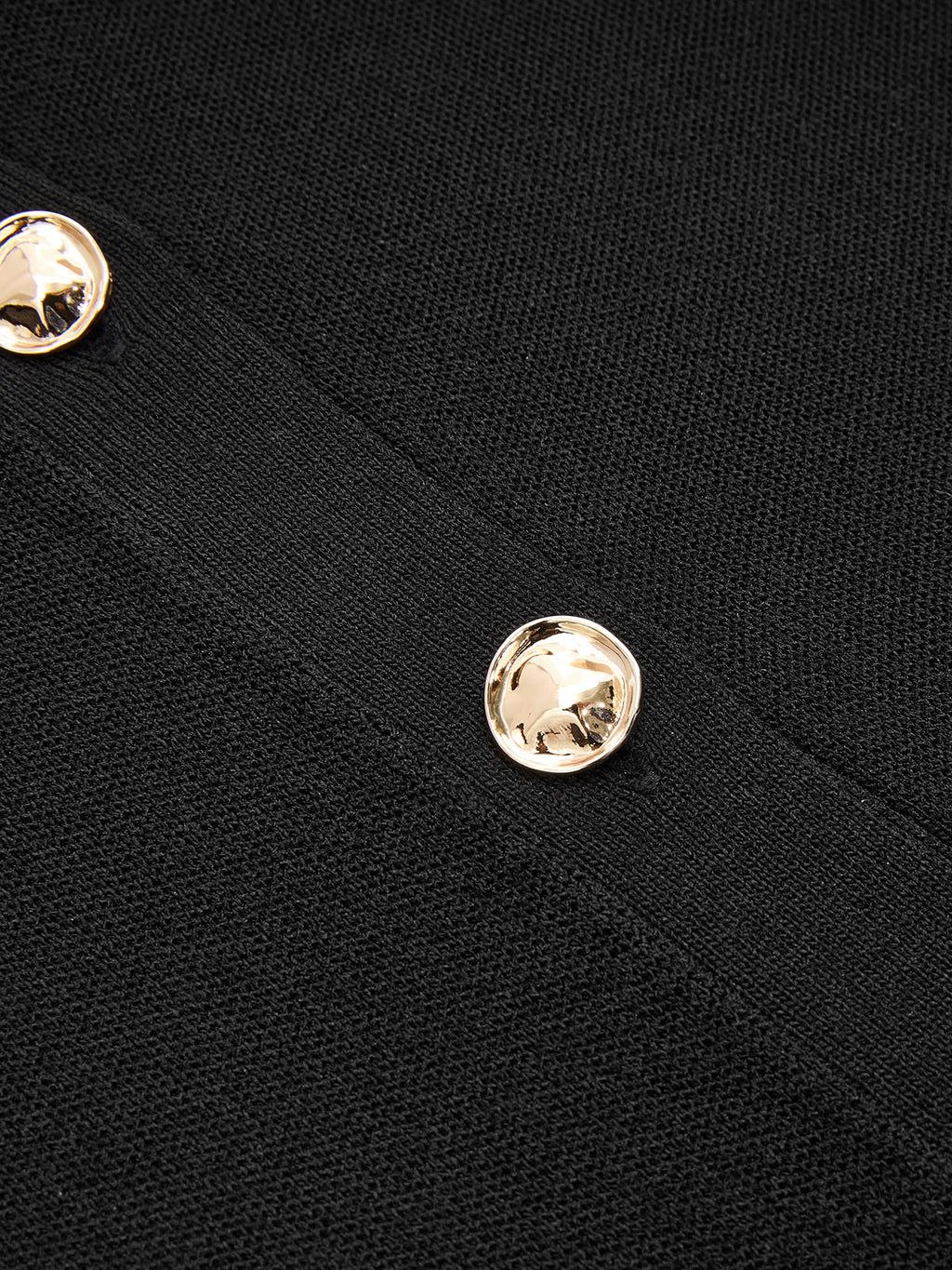 Belted Metal Button Top & Pleated Skirt Set