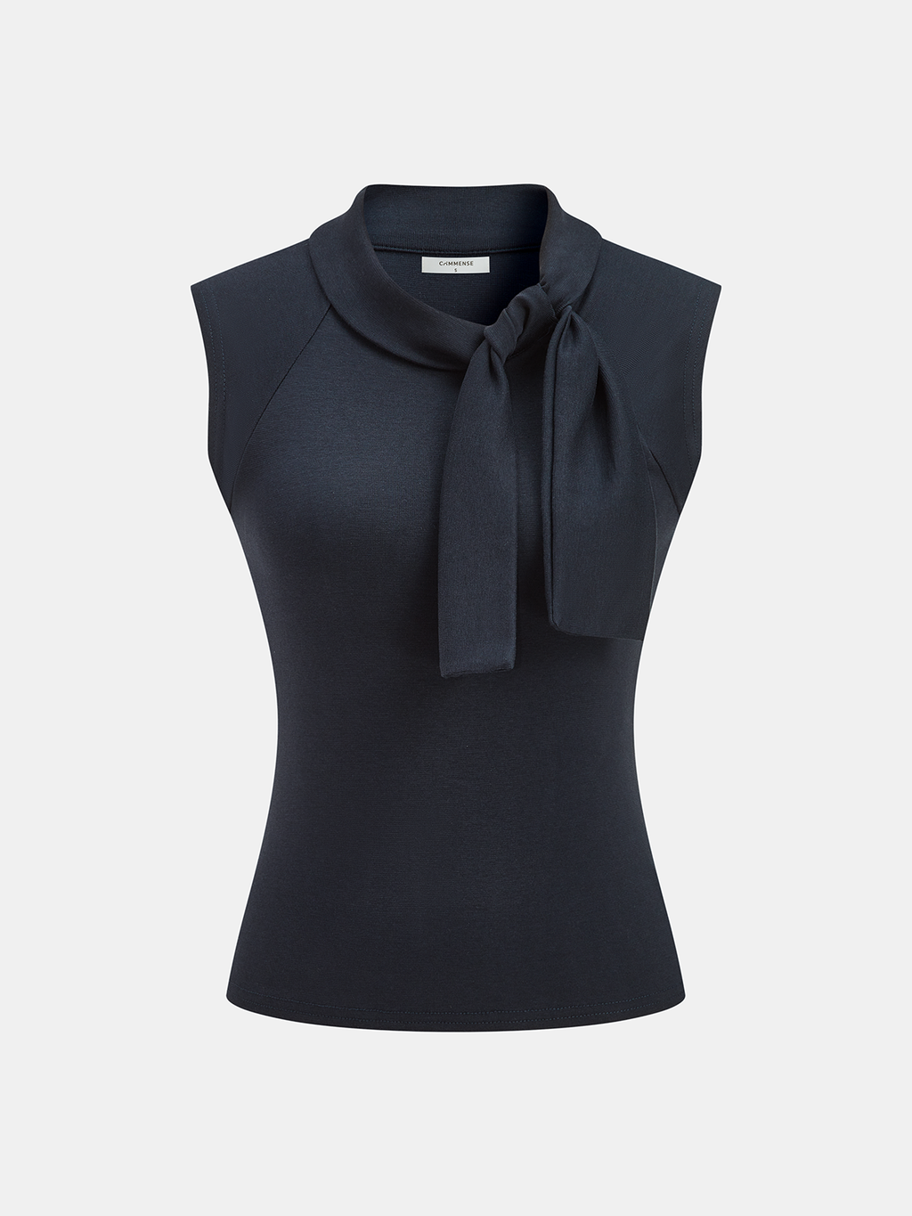 Tie-Neck Sleeveless Top