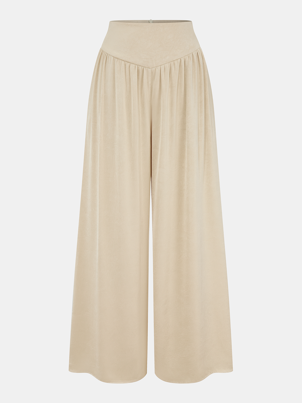 Sleeveless Tie-Waist Top & Wide-Leg Pants Set