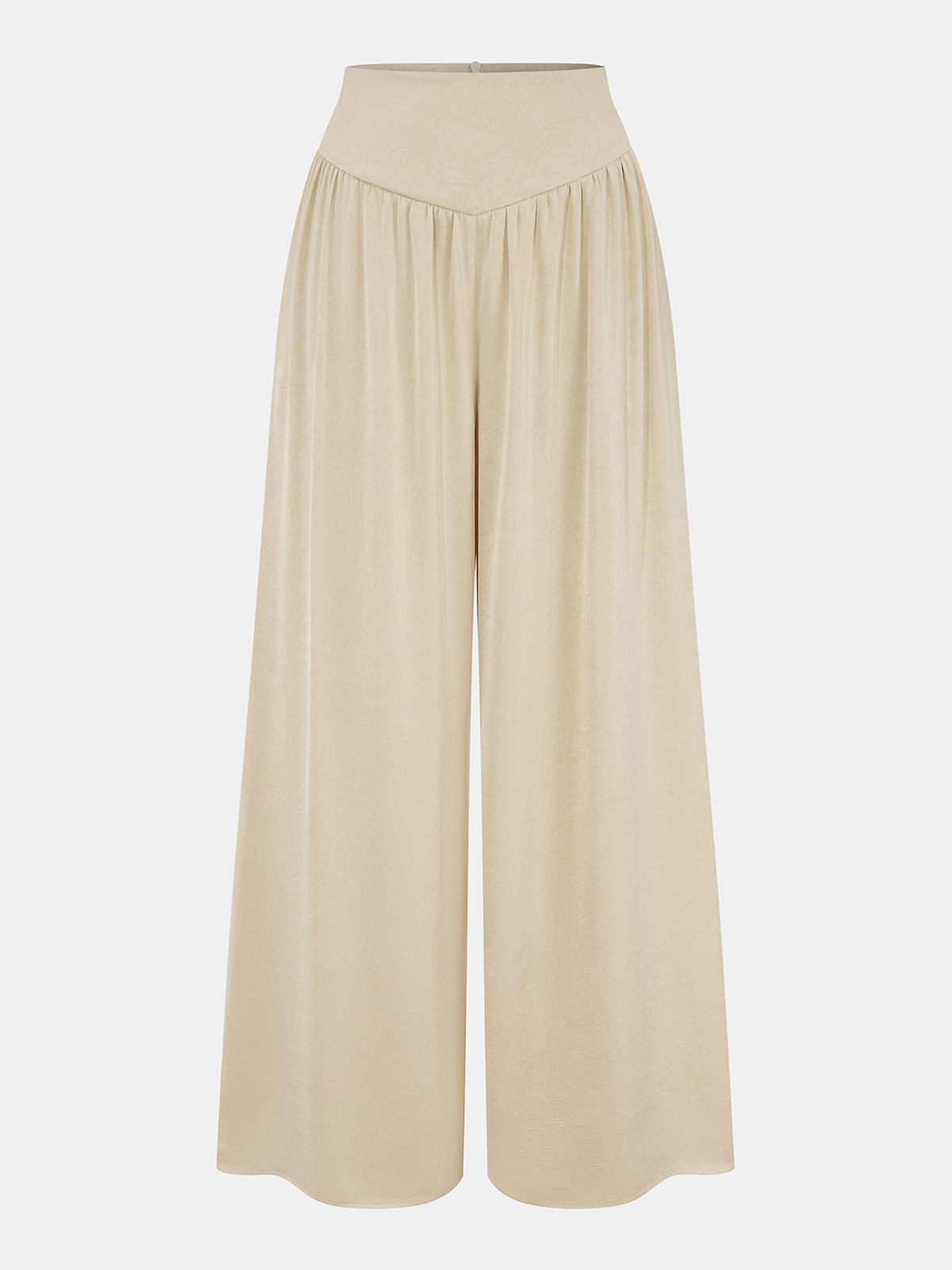 Sleeveless Tie-Waist Top & Wide-Leg Pants Set