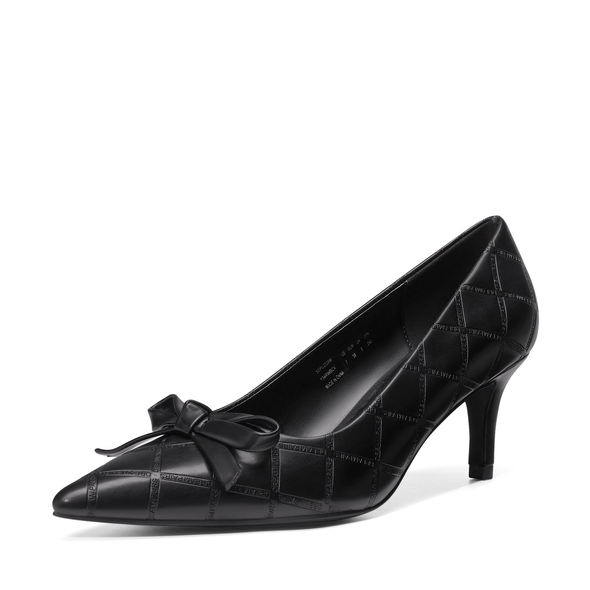 Pointed Toe Kitten Heel Pumps