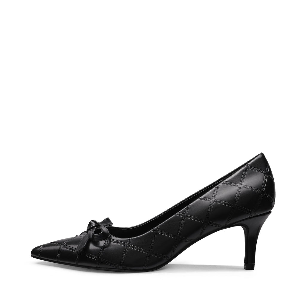 Pointed Toe Kitten Heel Pumps