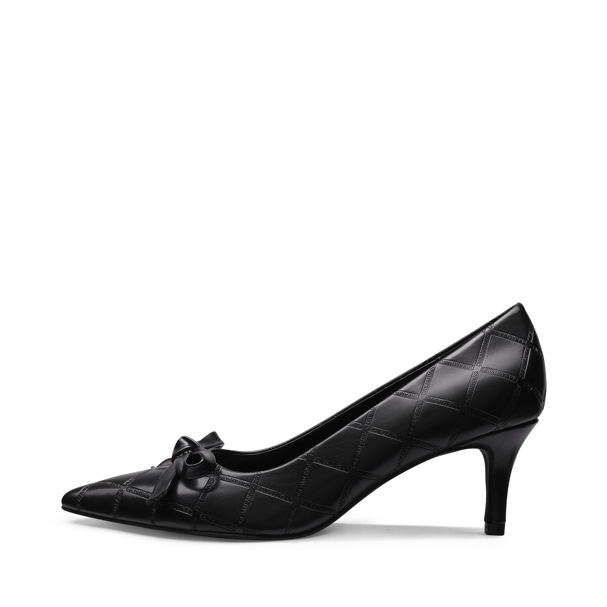 Pointed Toe Kitten Heel Pumps