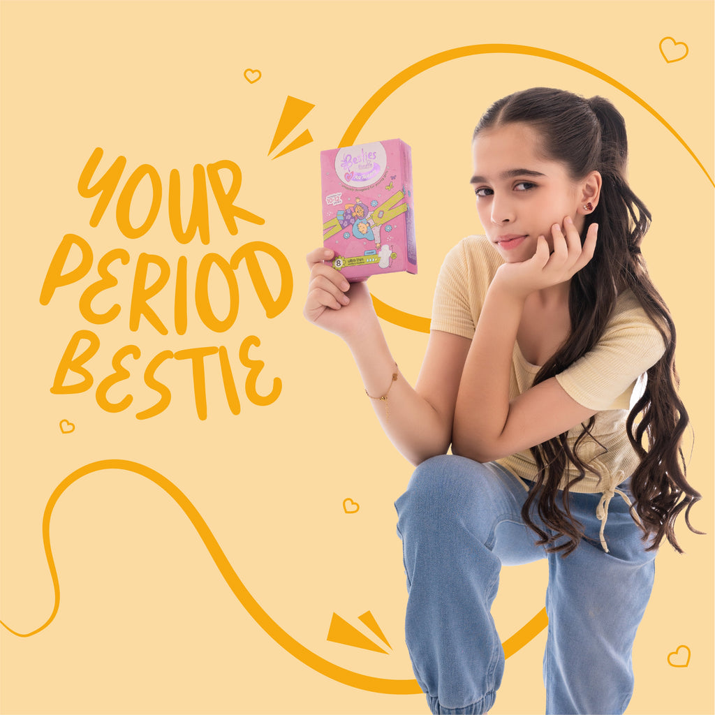 Besties by Butterfly Breathables Tweens Regular 8 pcs