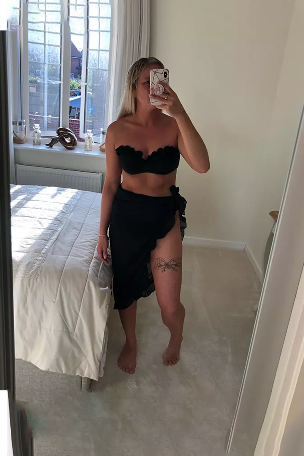 Women's Chiffon Swimsuit Cover Ups Fashion Sarong Bikini Wrap Skirt Nude