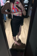 Women's Chiffon Swimsuit Cover Ups Fashion Sarong Bikini Wrap Skirt Nude