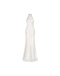 Satin Bias Halter Gown (Pre-Order 14 Days)