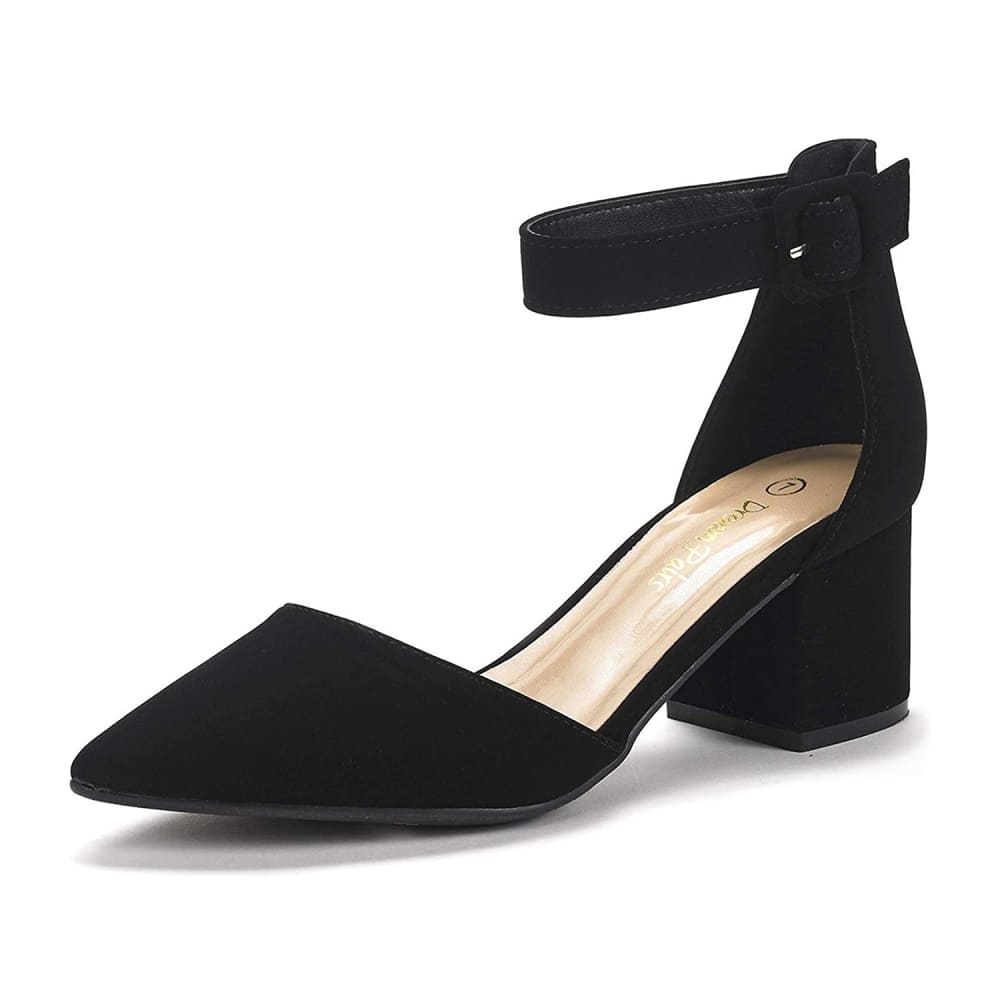 Chunky Low Heel Pumps