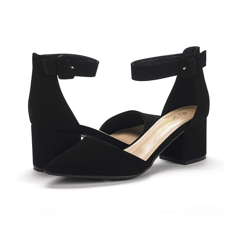 Chunky Low Heel Pumps