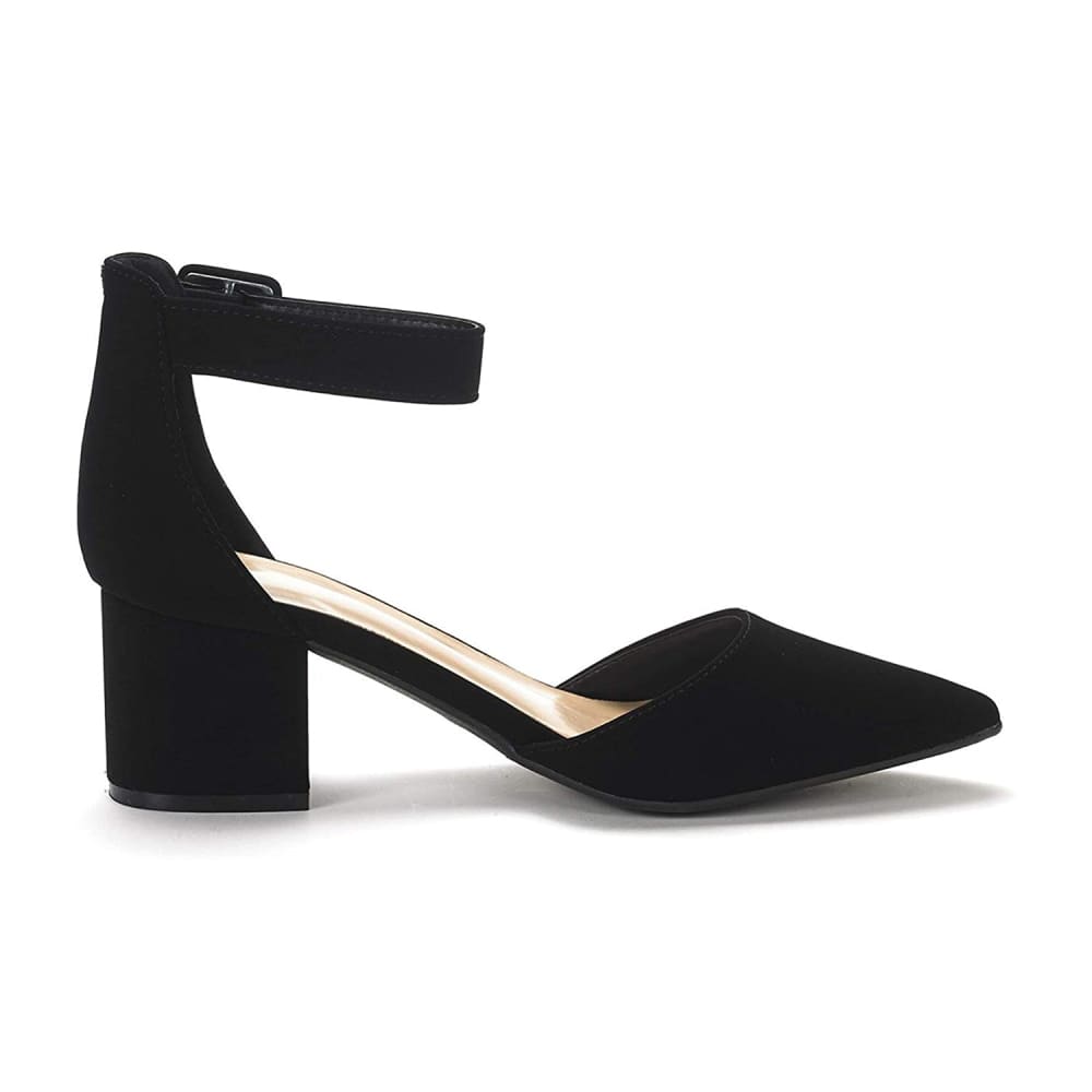Chunky Low Heel Pumps