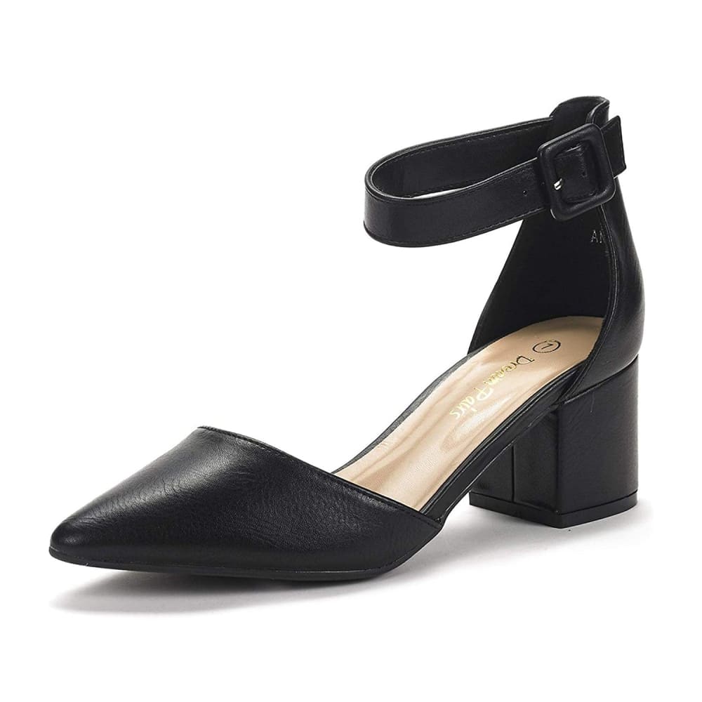 Chunky Low Heel Pumps