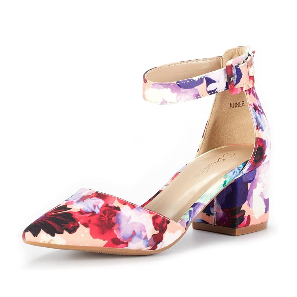 Chunky Low Heel Pumps