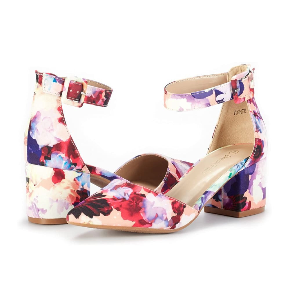 Chunky Low Heel Pumps