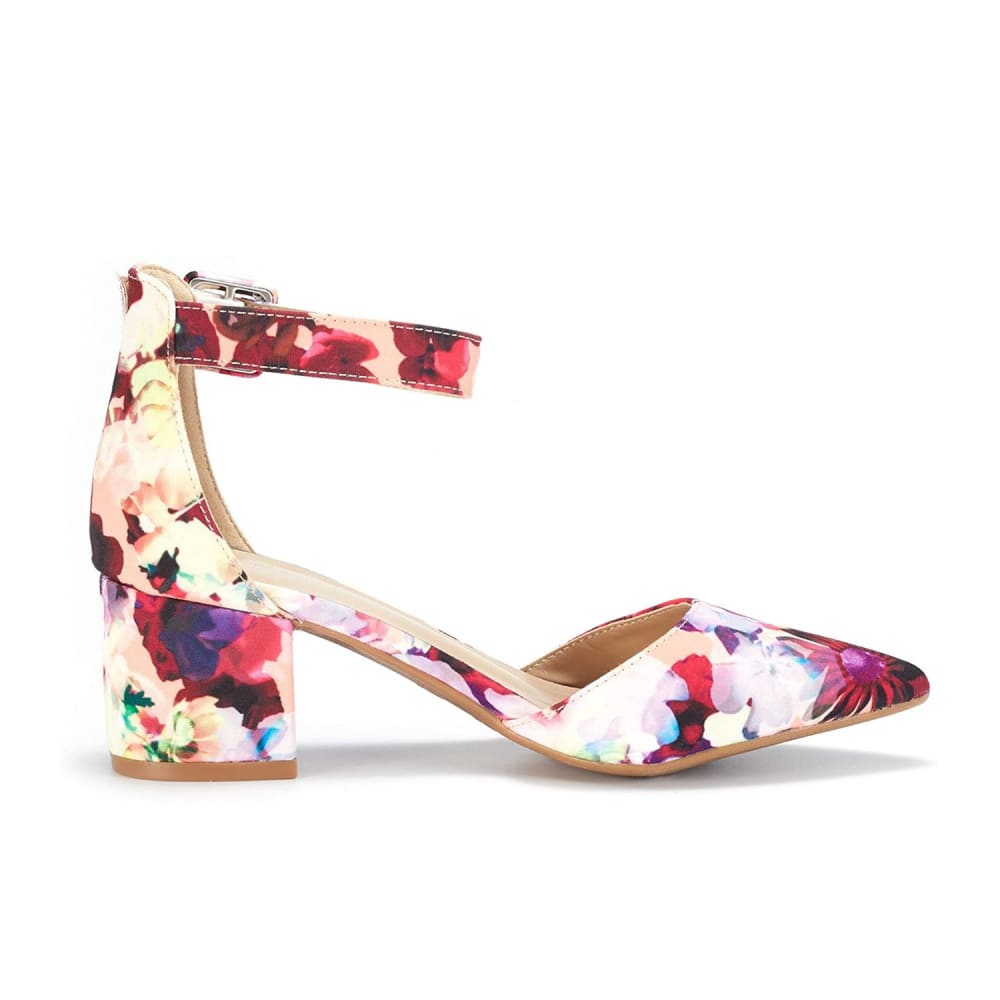 Chunky Low Heel Pumps