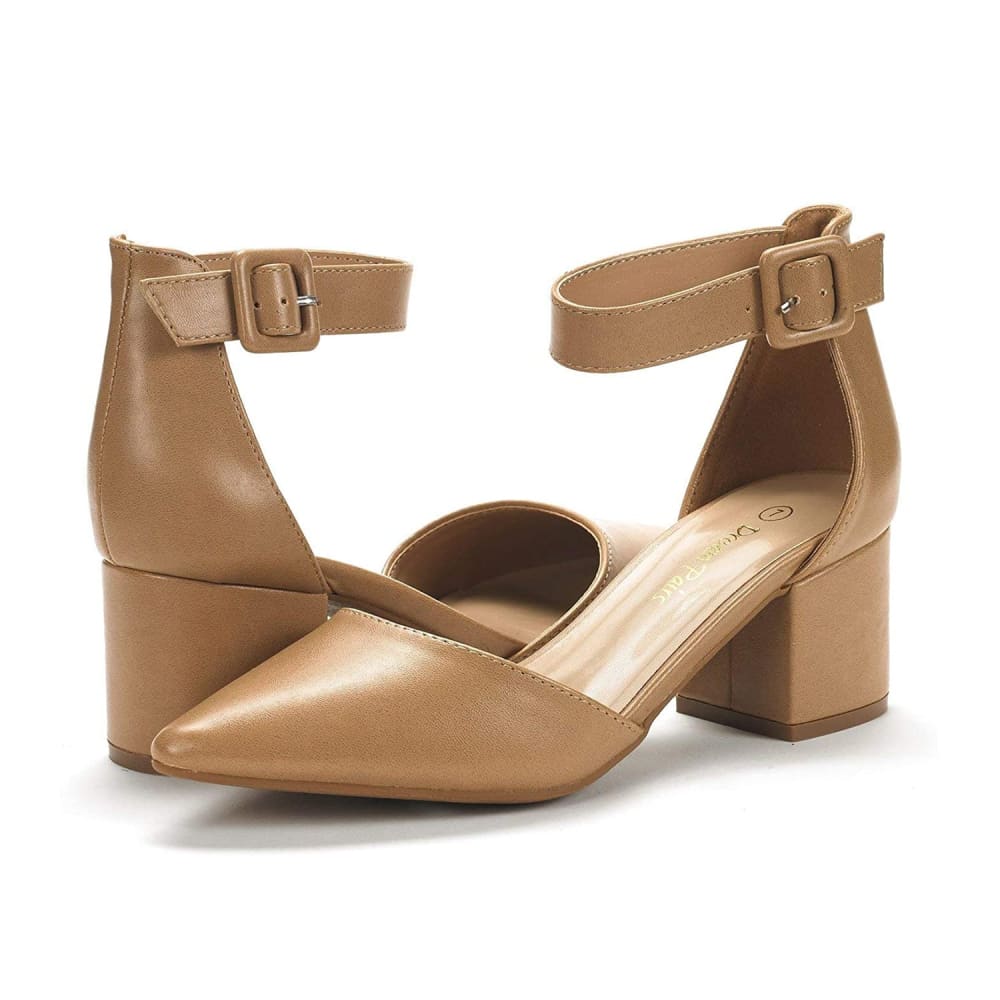 Chunky Low Heel Pumps