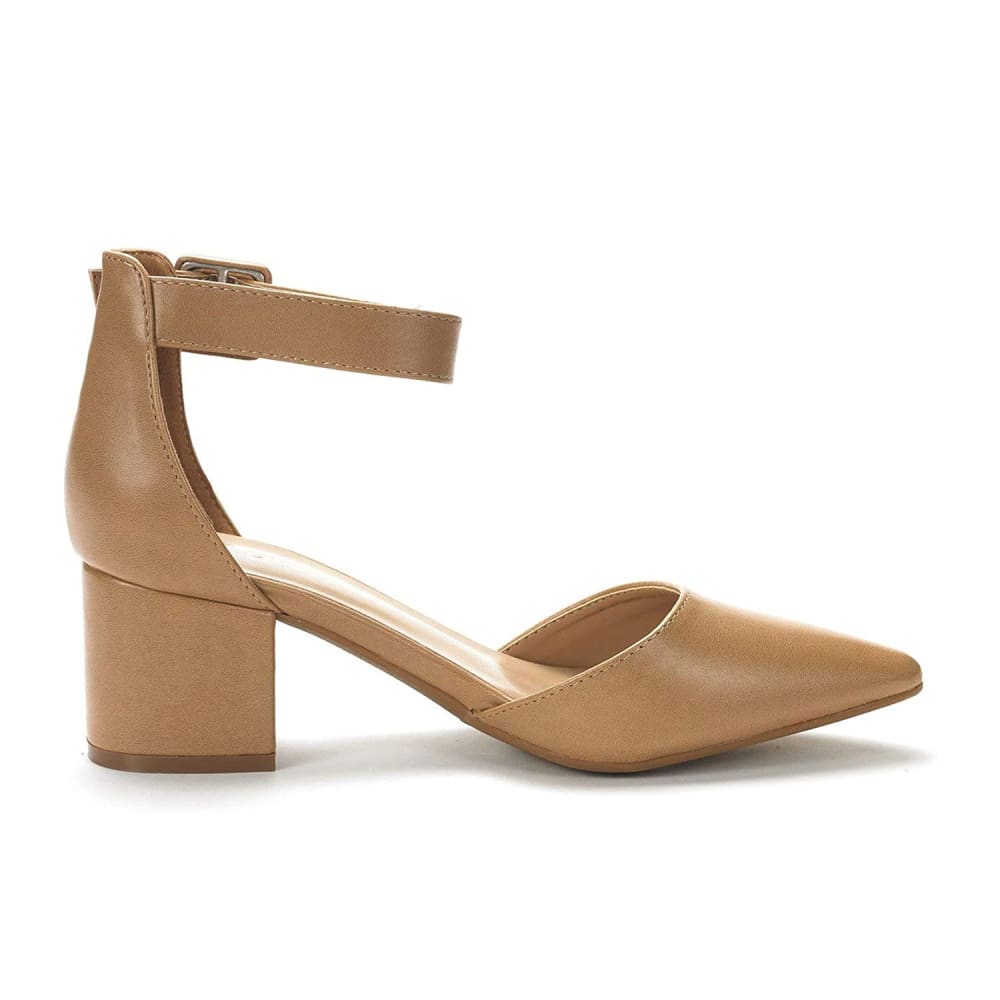 Chunky Low Heel Pumps