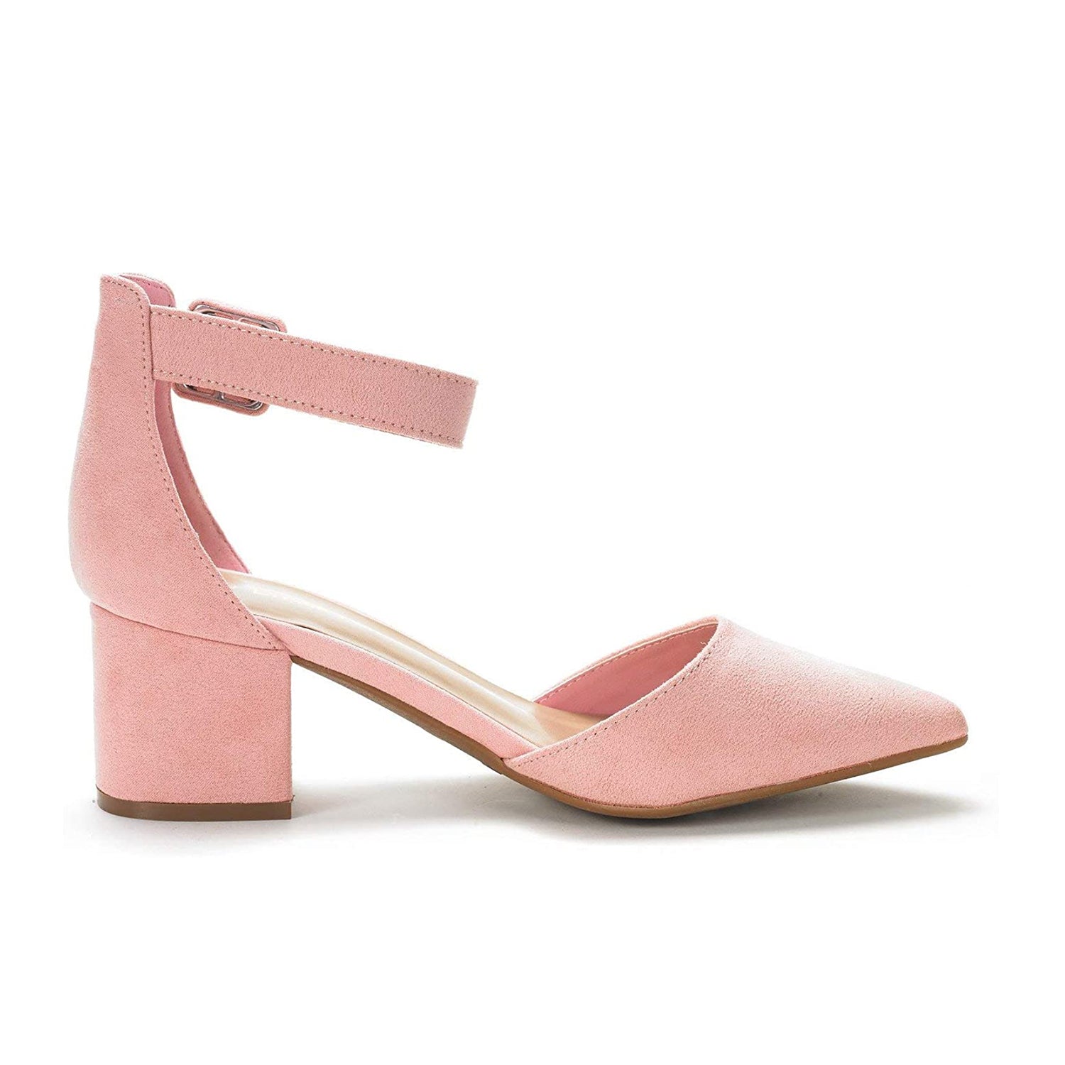 Low Heel Chunky Pumps