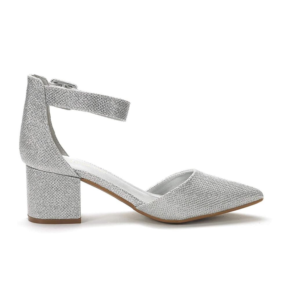 Chunky Low Heel Pumps