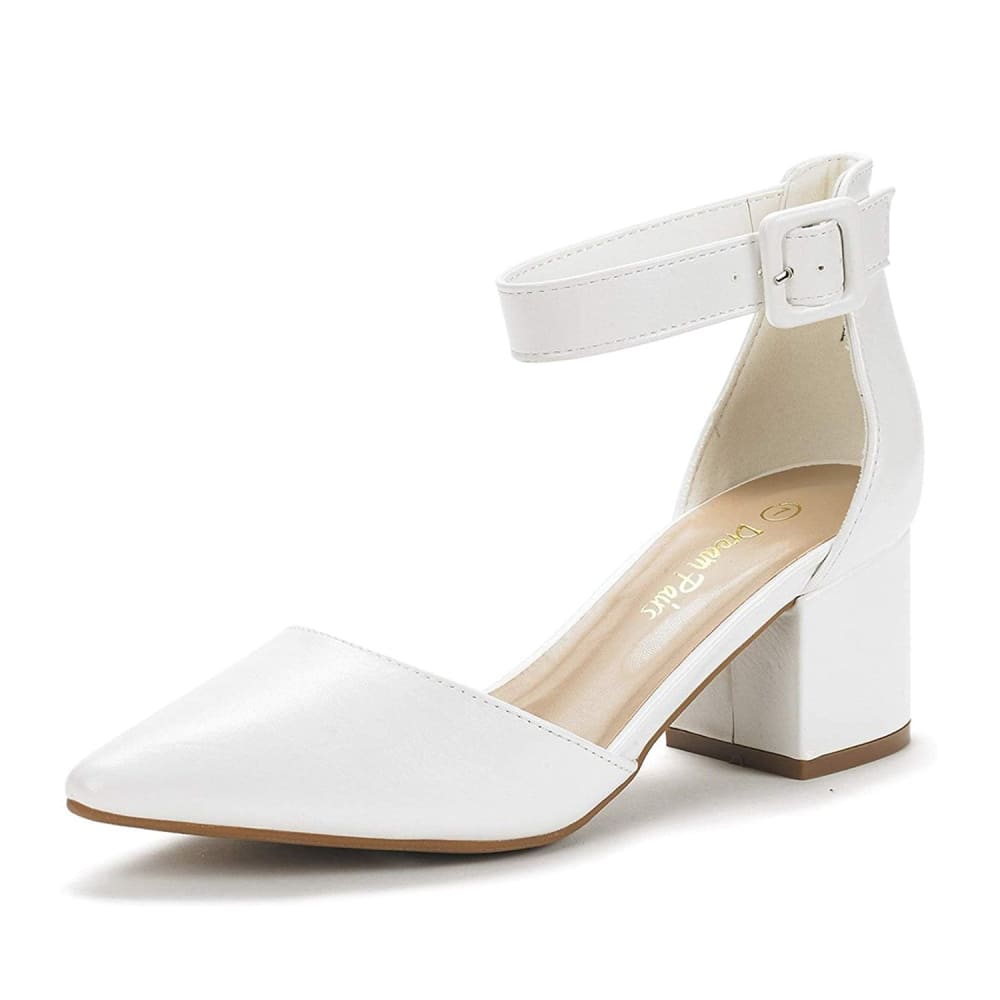 Chunky Low Heel Pumps