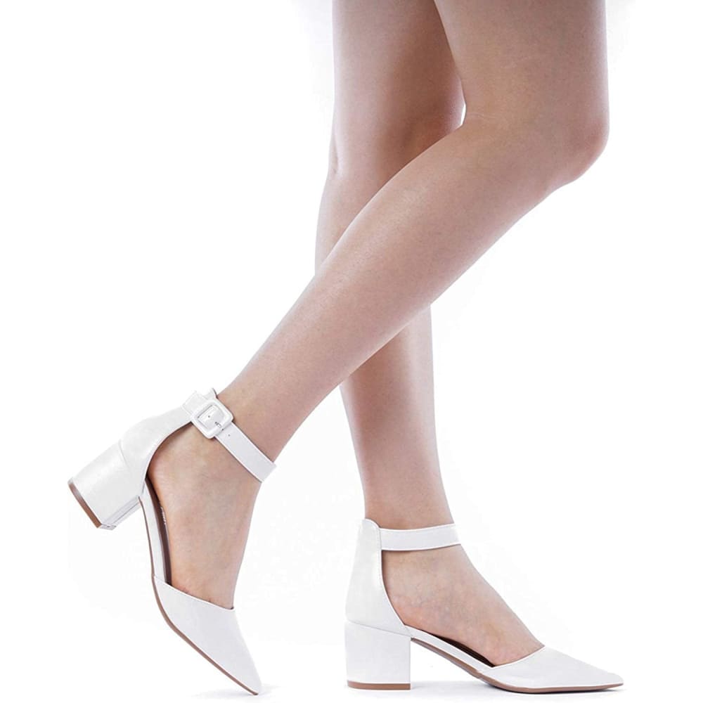 Chunky Low Heel Pumps